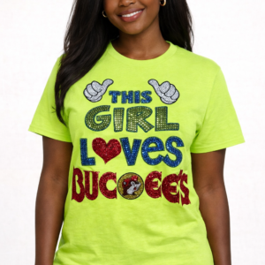 This Girl Loves Bucees – Glitter & Rhinestone